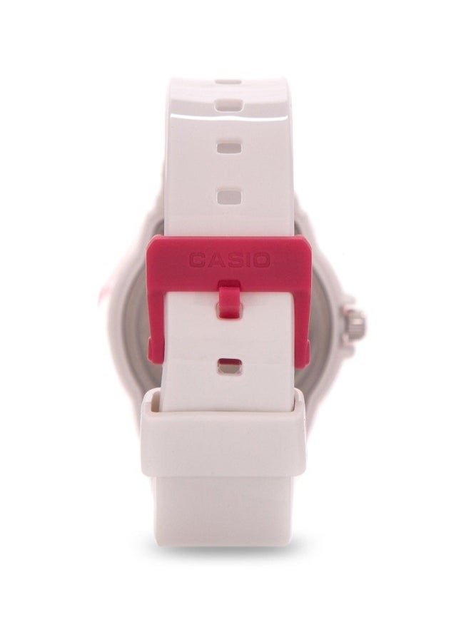 CASIO - Women's Youth Water Resistant Analog Watch LRW-200H-4BVDF - Image 1