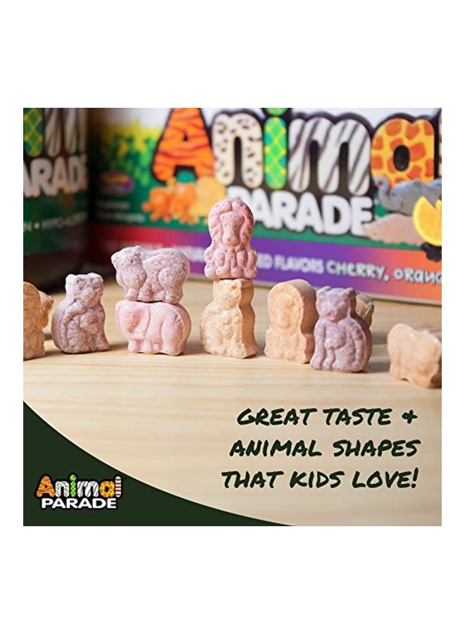 Natures Plus Animal Parade Chewable Digestive Aid - Tropical Fruit Flavour - 90 Chewable - Image 3