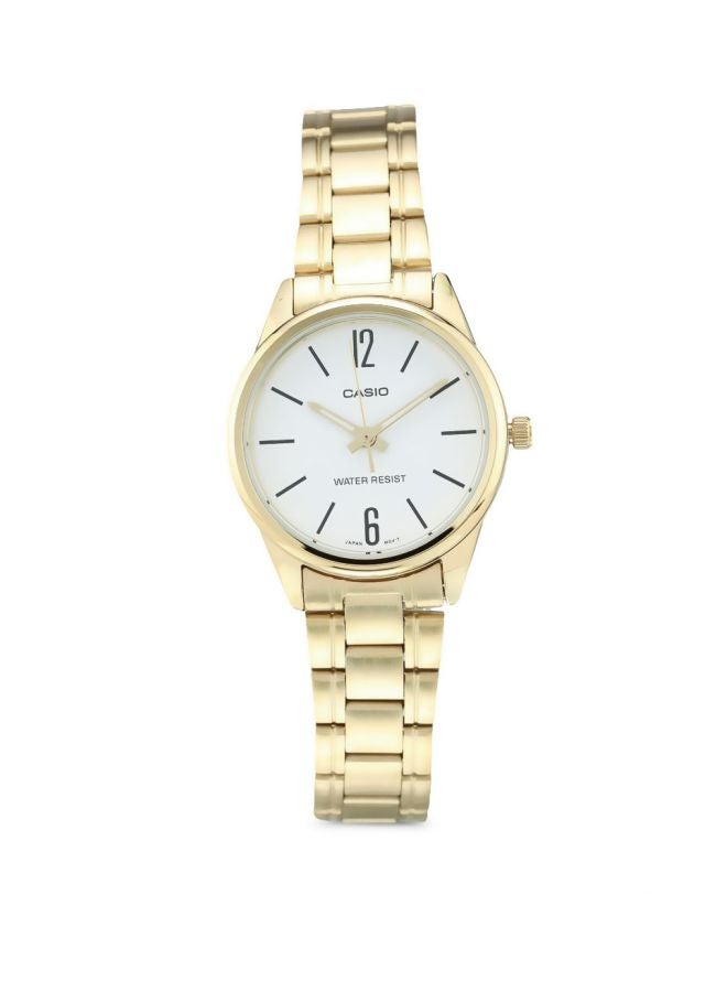 Women's Water Resistant Analog Watch  LTP-V005G-7BUDF Gold - v1575014118/N32399724A_1