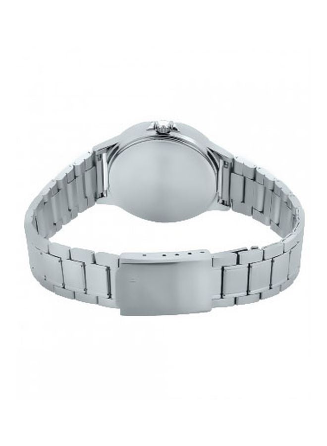 CASIO - Women's Enticer Analog Watch LTP-V300D-1AUDF - 34 mm - Silver - Image 1