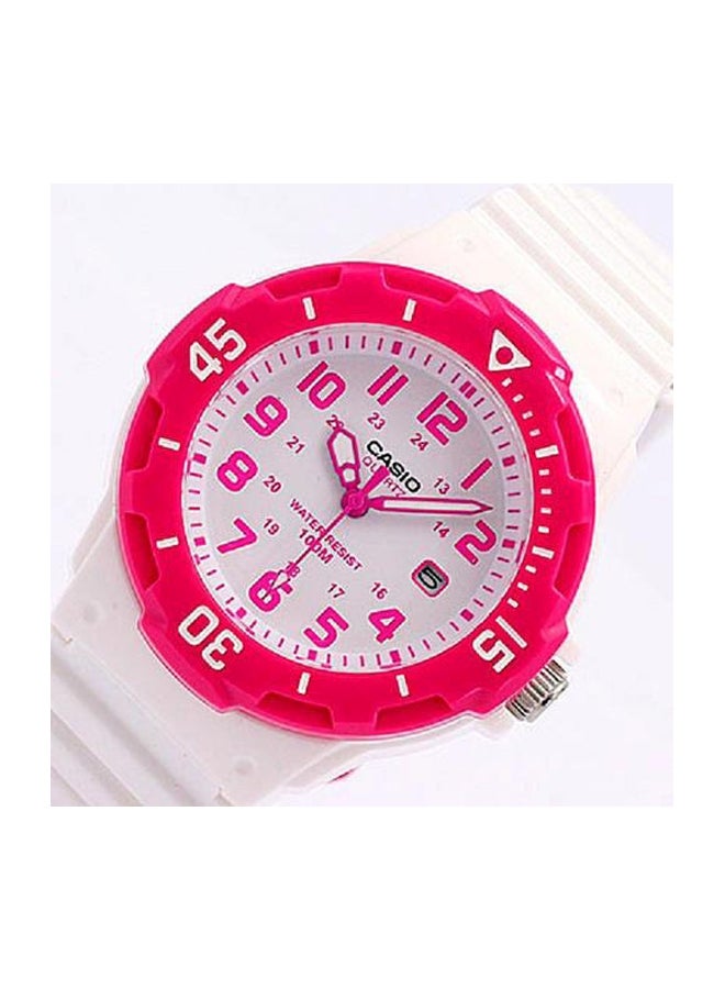 CASIO - Women's Youth Water Resistant Analog Watch LRW-200H-4BVDF - Image 1