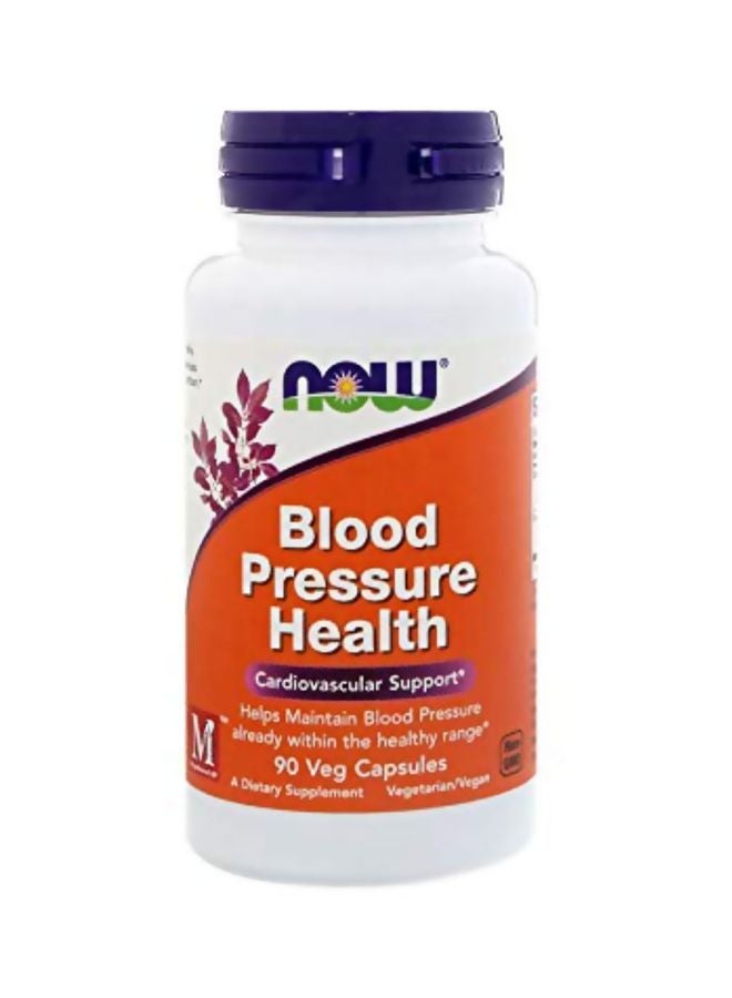 Now Foods Blood Pressure Health Dietary Supplement - 90 Capsules - Image 1
