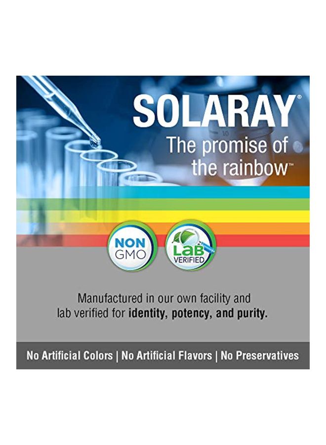 Solaray Magnesium Citrate Dietary Supplement 400mg - 180 Veg Capsules  - Image 4