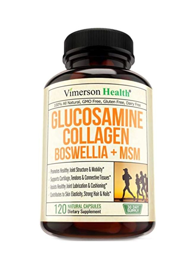 Vimerson Health Glucosamine Collagen Boswellia Dietary Supplement - 120 Capsule - Image 1