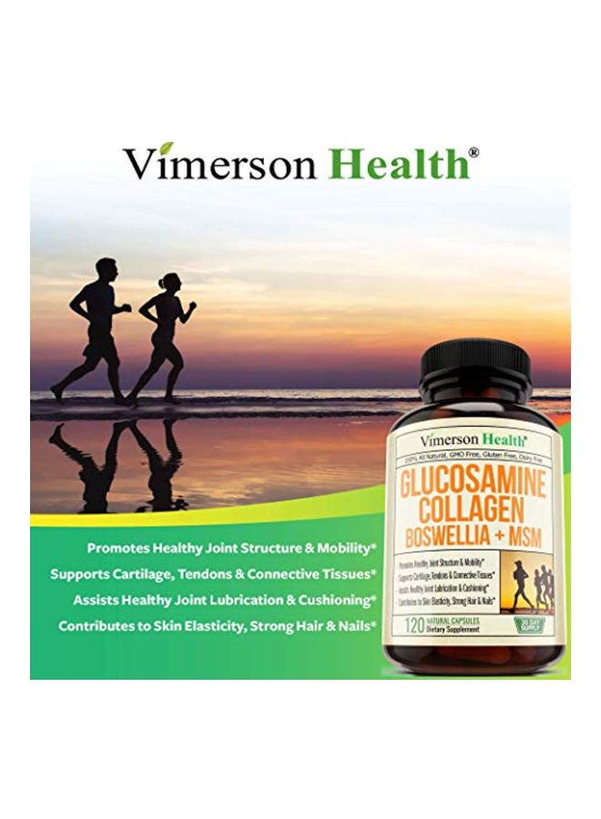 Vimerson Health Glucosamine Collagen Boswellia Dietary Supplement - 120 Capsule - Image 4