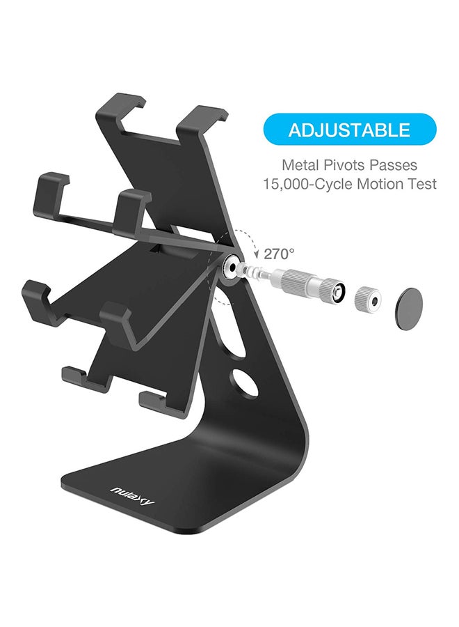 nulaxy Multi Angle Cell Phone Holder Black - Image 3