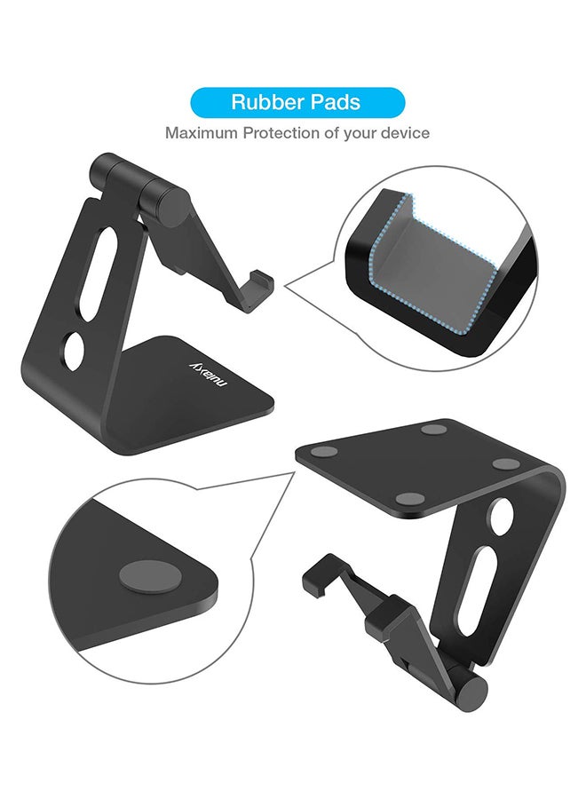 nulaxy Multi Angle Cell Phone Holder Black - Image 5
