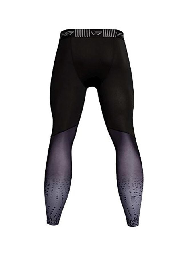 Skinny Fit Tights Black/Grey  - Image 2