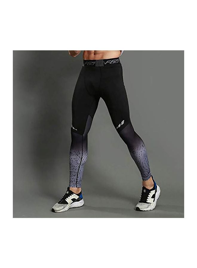 Skinny Fit Tights Black/Grey  - Image 3