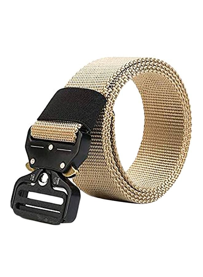 Nylon Belt Beige/Black - Image 1