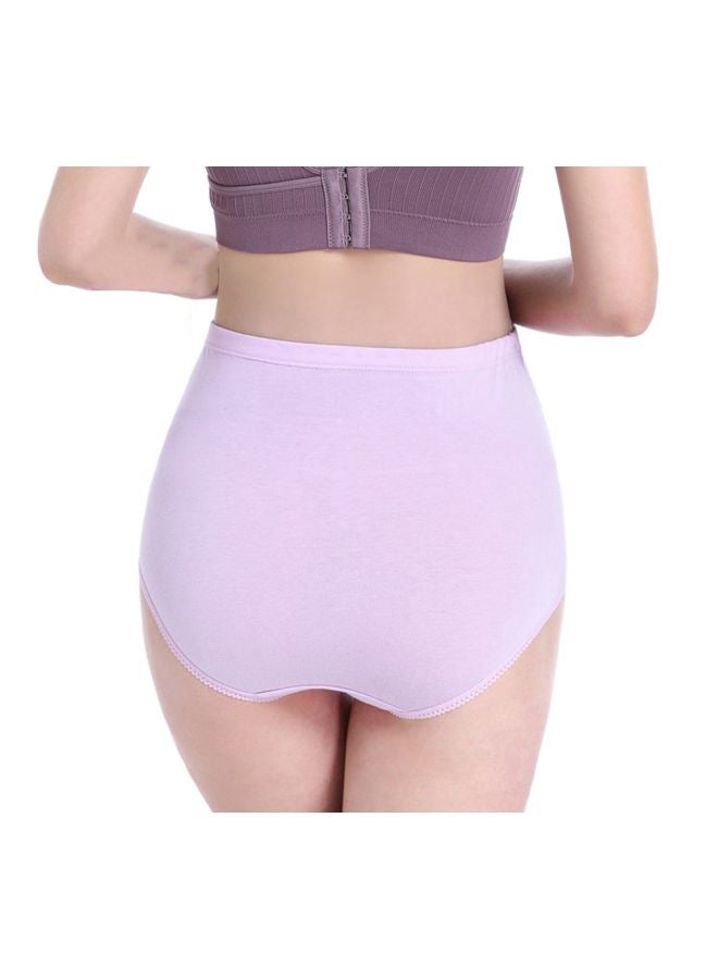 Printed Maternity Brief Purple/Red  - Image 2
