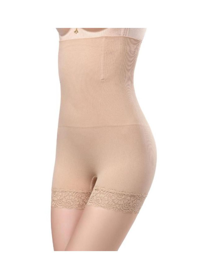 Generic - High Waist Maternity Shapewear Apricot - Image 1