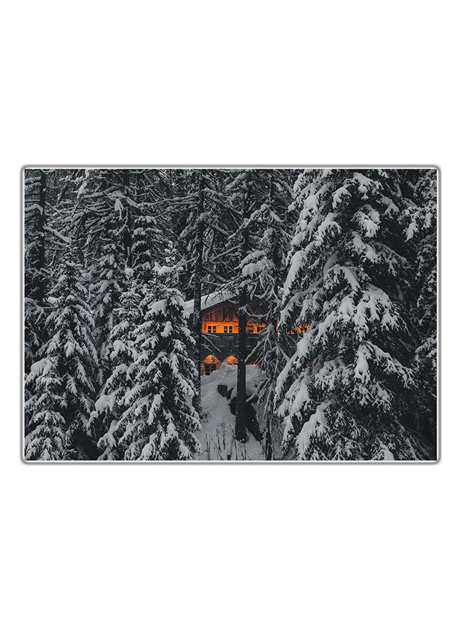 Decorative Printed Tableau Painting Multicolour 29.7x21cm