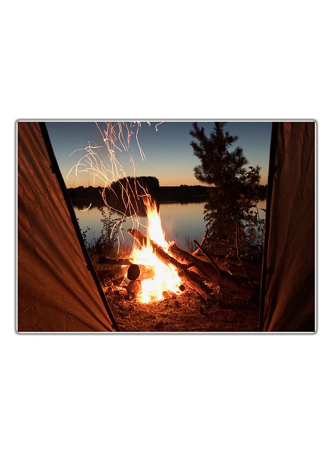 لوحة فنية مطبوعة للزينة متعدد الألوان 29.7x21سم