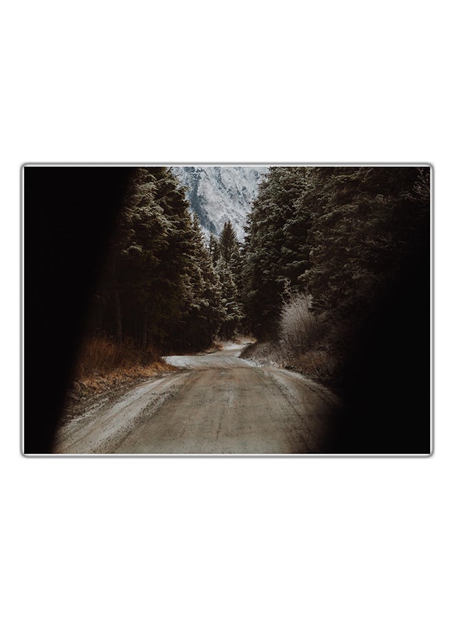 Decorative Printed Tableau Painting Multicolour 29.7x21cm