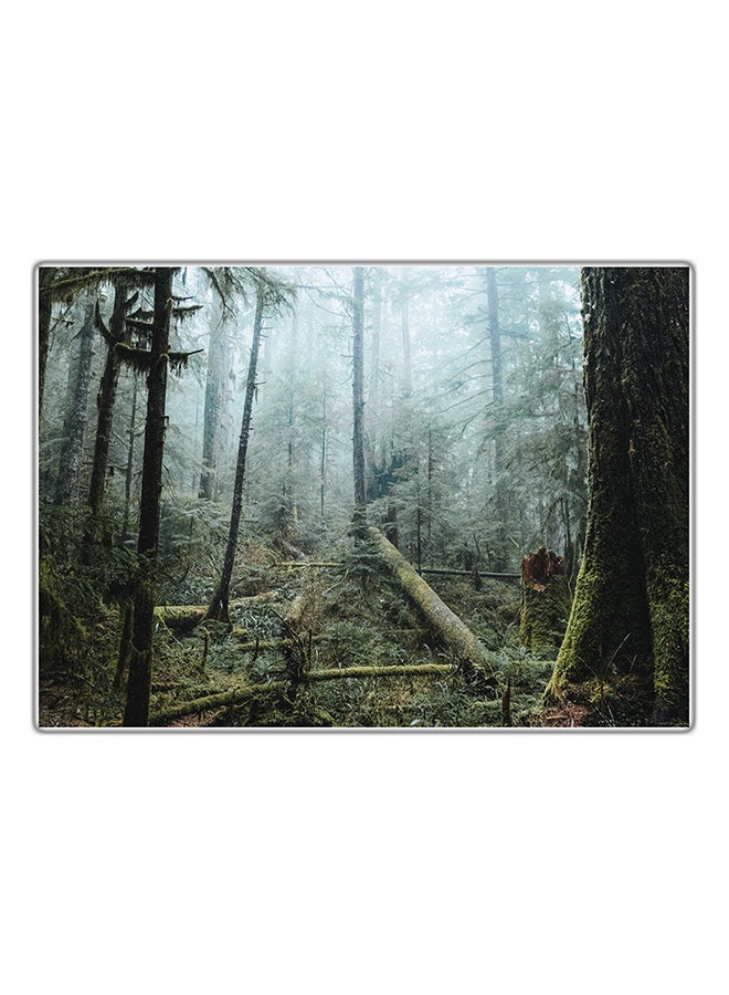 Decorative Printed Tableau Painting Multicolour 29.7x21cm