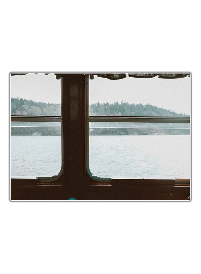 لوحة فنية مطبوعة للزينة متعدد الألوان 29.7x21سم