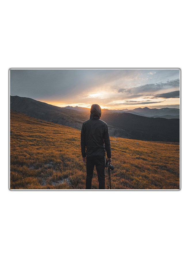 Decorative Printed Tableau Painting Multicolour 29.7x21cm