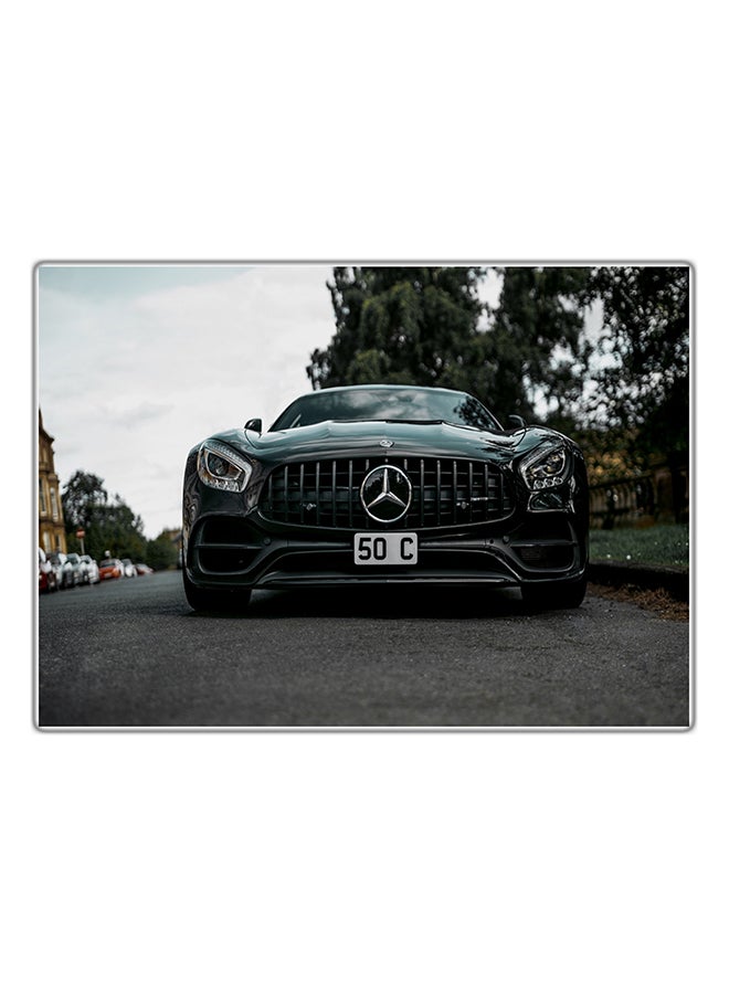 Decorative Printed Tableau Painting Multicolour 29.7x21cm