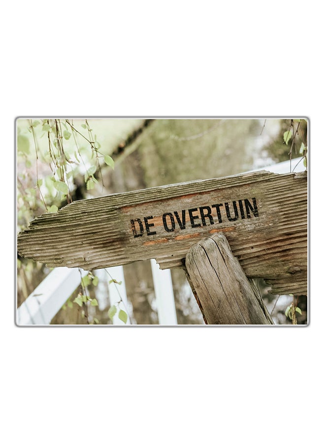 Fast Print Decorative Printed Tableau Painting Multicolour 29.7x21cm