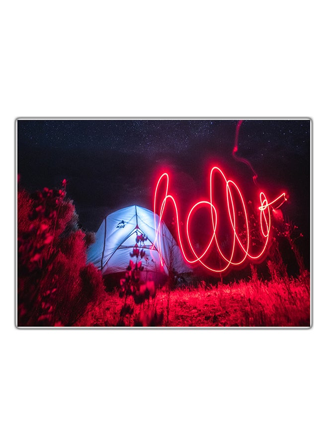 فاست برينت لوحة فنية مطبوعة للزينة متعدد الألوان 29.7x21سم