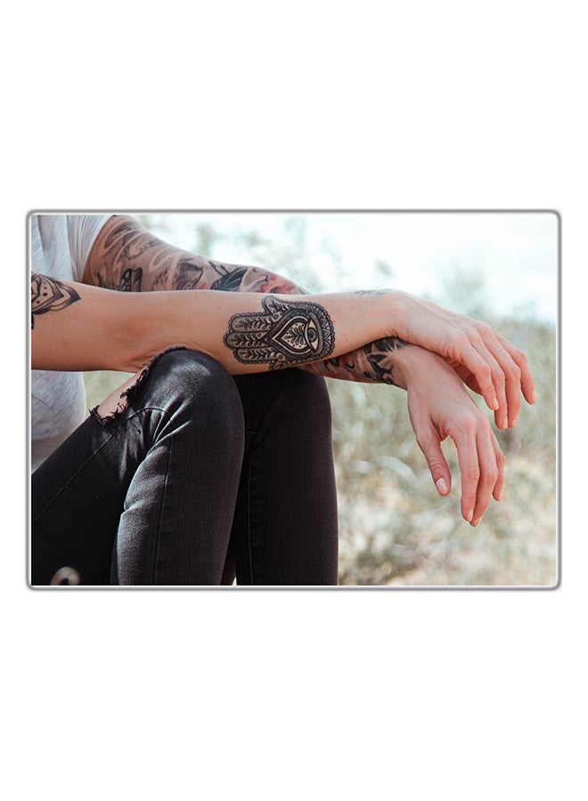 لوحة فنية مطبوعة للزينة متعدد الألوان 29.7x21سم