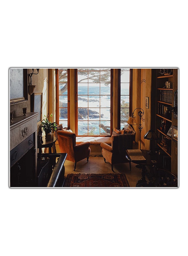 Decorative Printed Tableau Painting Multicolour 29.7x21cm