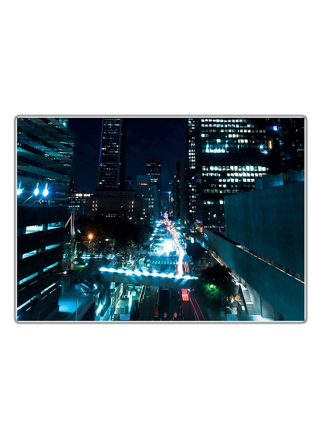 Decorative Printed Tableau Painting Multicolour