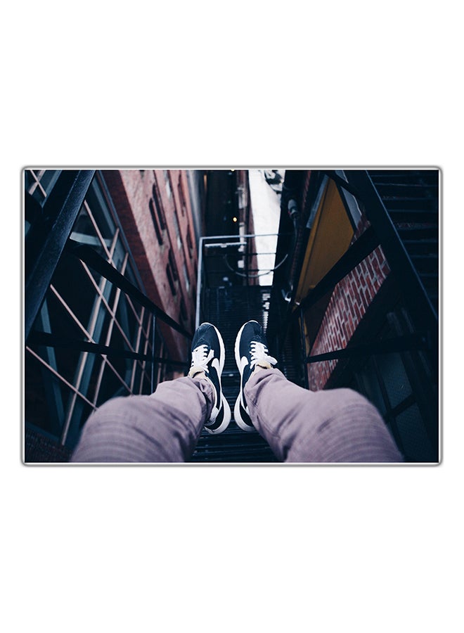 Fast Print Decorative Printed Tableau Painting Multicolour 29.7x21cm