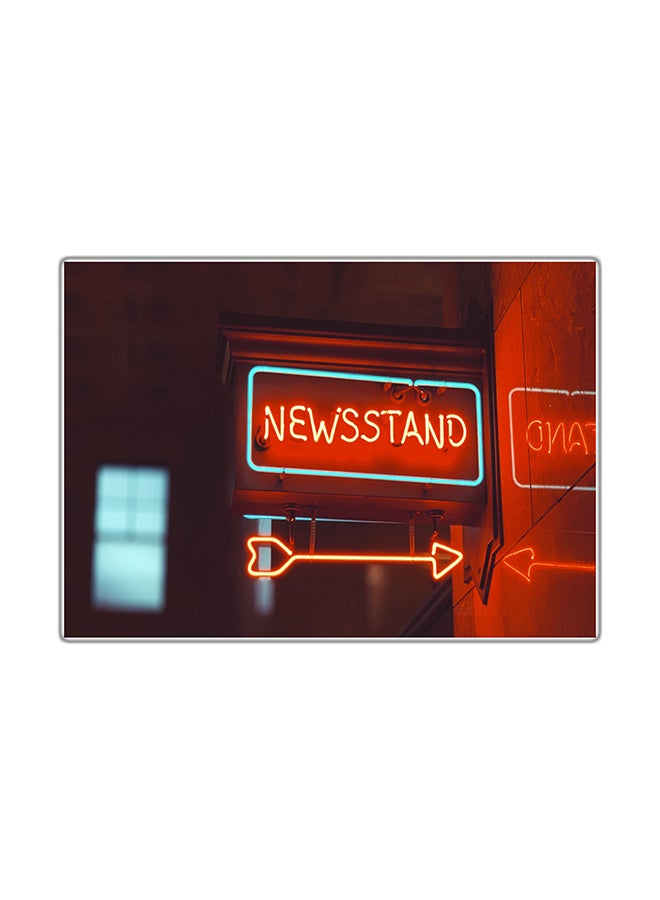 لوحة فنية مطبوعة للزينة متعدد الألوان 29.7x21سم