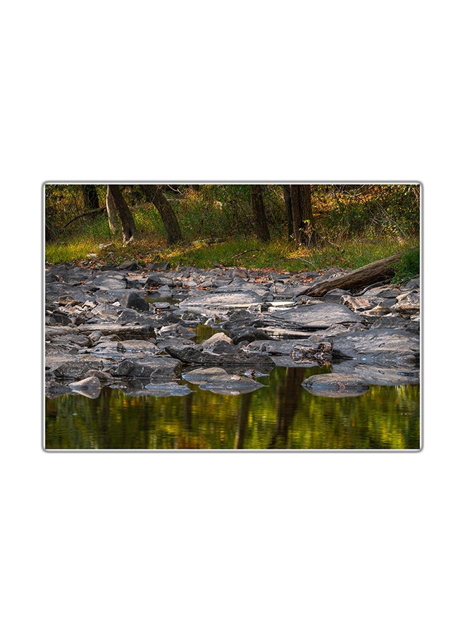 لوحة فنية مطبوعة للزينة متعدد الألوان 21x14.8سم