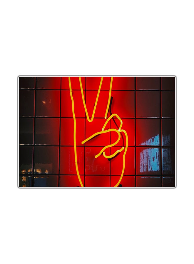 فاست برينت لوحة فنية مطبوعة للزينة متعدد الألوان 21x14.8سم