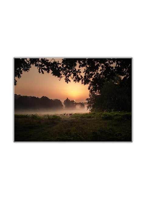 Decorative Printed Tableau Multicolor 21x14.8cm