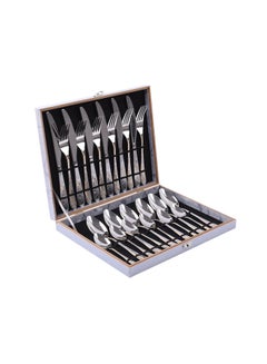 Home Concept 24-Piece Stainless Steel Cutlery Set Silver  - Image 1