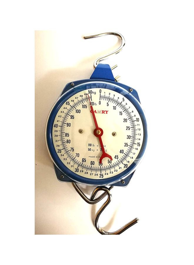 CAMRY Hanging Scale 50kg Blue/White 22centimeter - Image 2