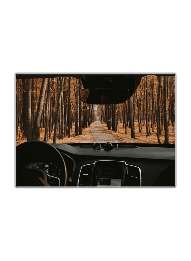 لوحة فنية مطبوعة للزينة متعدد الألوان 29.7x21سم