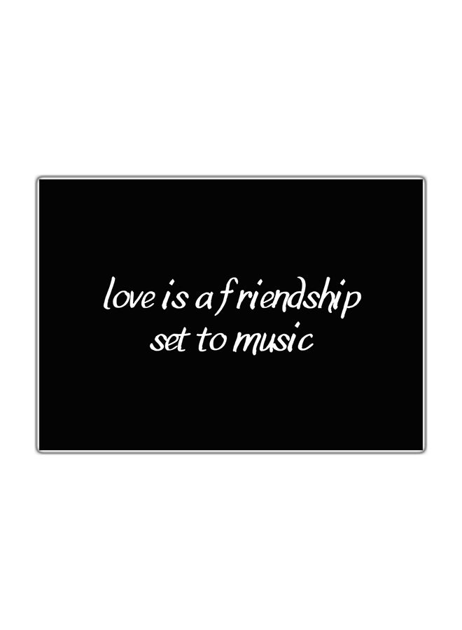 لوحة فنية مطبوعة للزينة متعدد الألوان 29.7x21سم