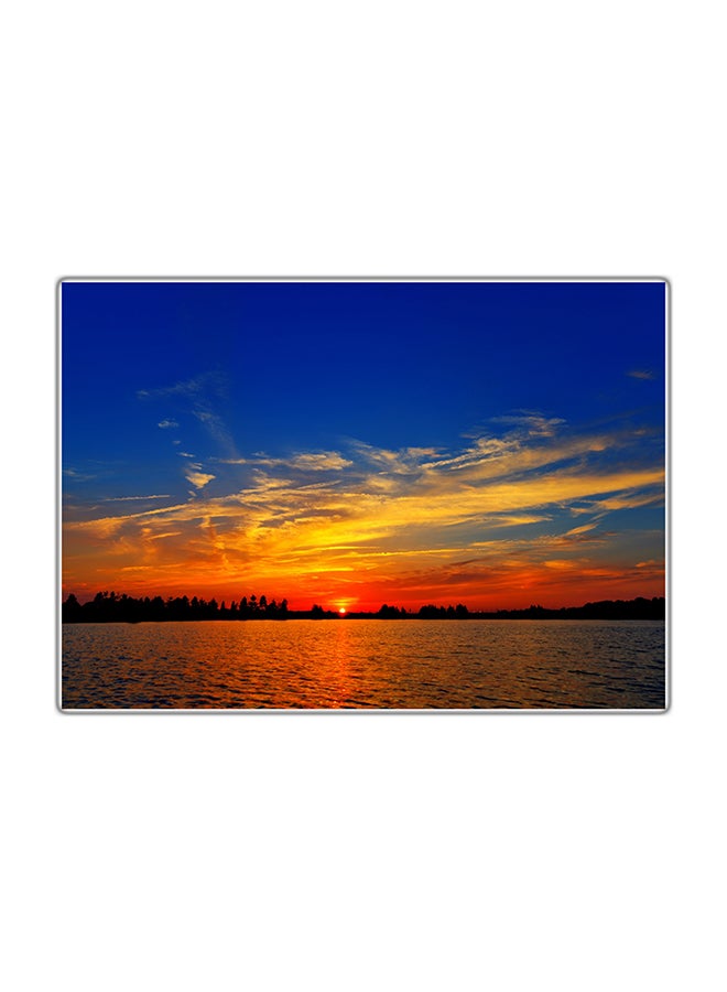 Decorative Printed Tableau Painting Multicolour 29.7x21cm