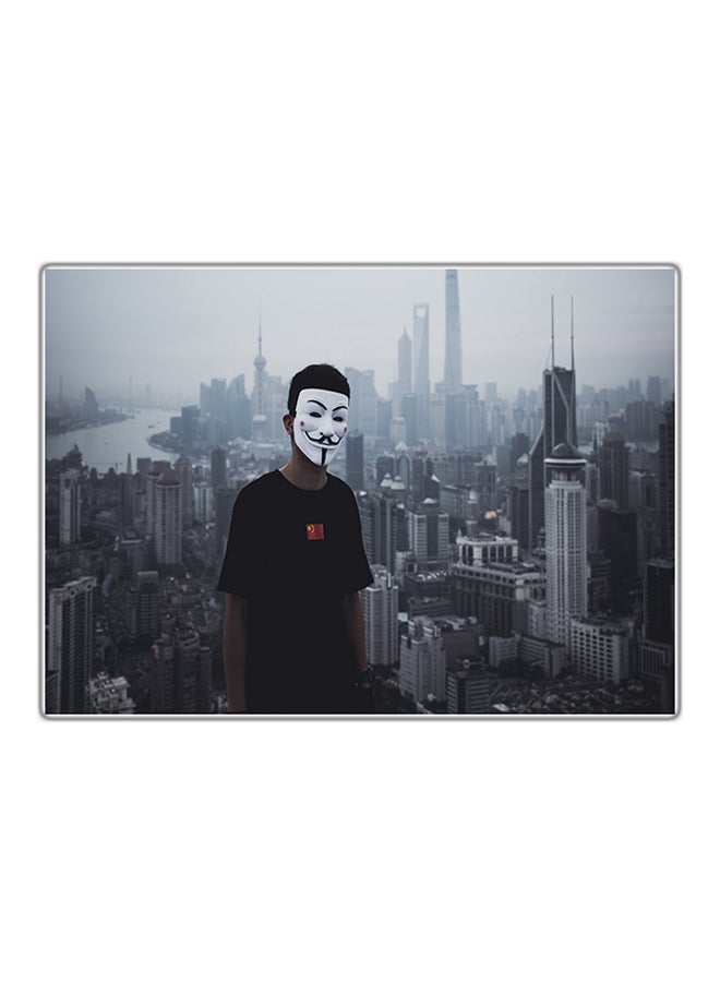 Decorative Printed Tableau Painting Multicolour 29.7x21cm