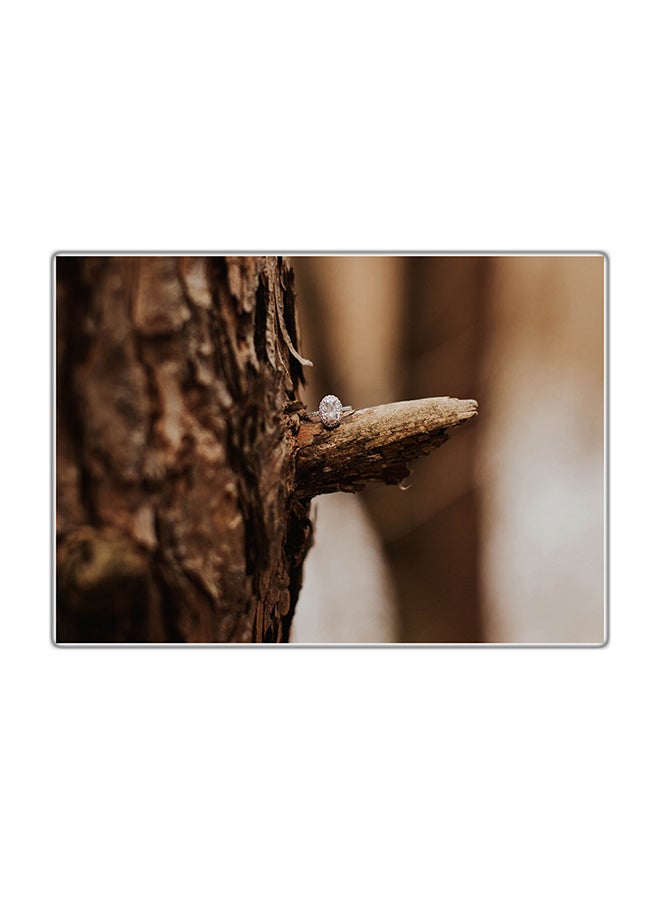 Decorative Printed Tableau Painting Multicolour 29.7x21cm