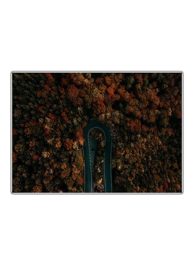 Decorative Printed Tableau Painting Multicolour 29.7x21cm