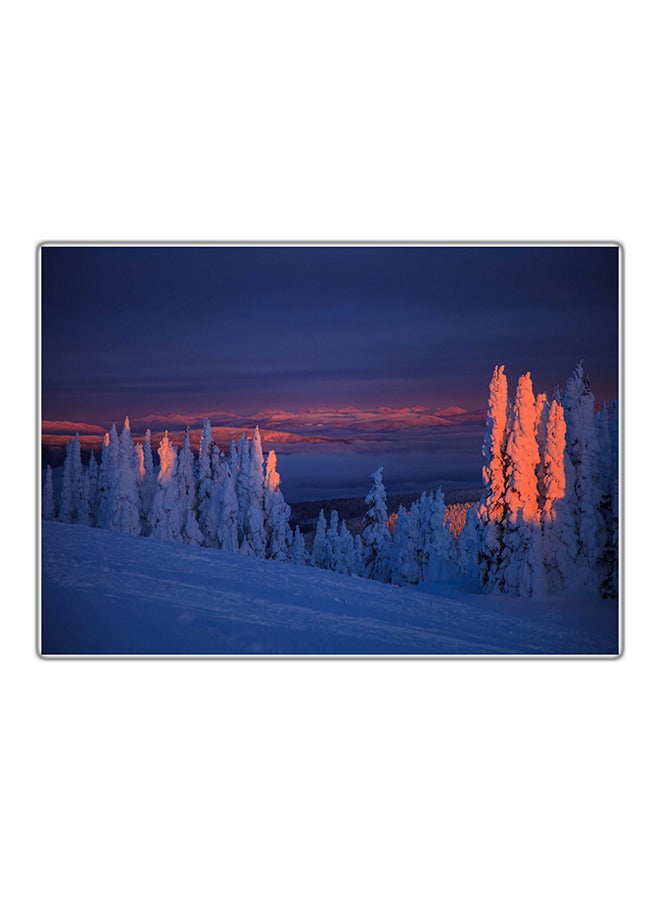 Decorative Printed Tableau Painting Multicolour 29.7x21cm