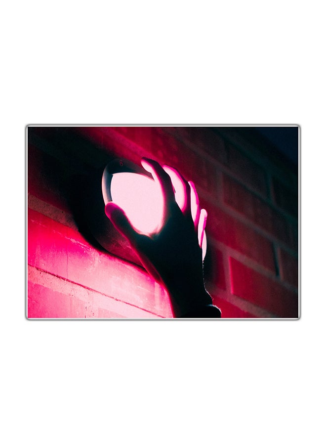 Decorative Printed Tableau Painting Multicolour 29.7x21cm