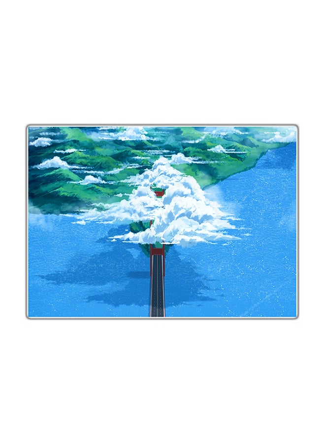 Fast Print - Decorative Printed Tableau Painting Multicolour 29.7x21cm - Image 1