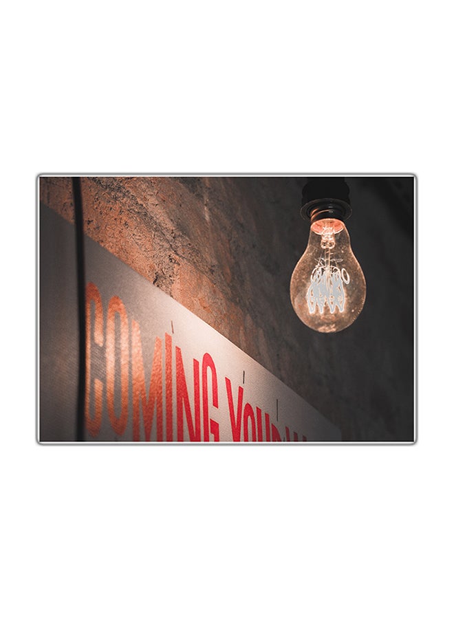 لوحة فنية مطبوعة للزينة متعدد الألوان 29.7x21سم