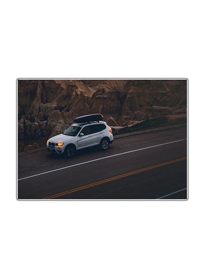 Decorative Printed Tableau Painting Multicolour 29.7x21cm