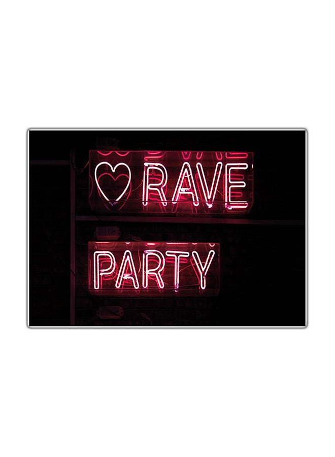 فاست برينت لوحة فنية مطبوعة للزينة متعدد الألوان 29.7x21سم