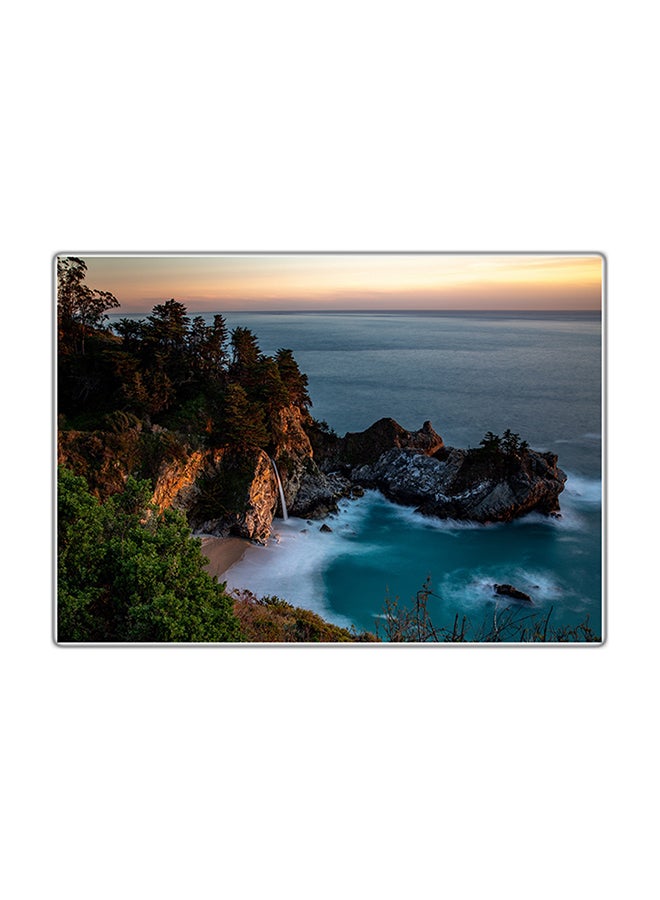 Decorative Printed Tableau Painting Multicolour 29.7x21cm