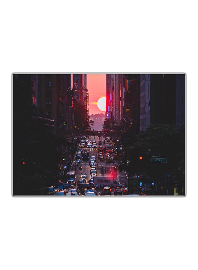 Fast Print Decorative Printed Tableau Painting Multicolour 29.7x21cm