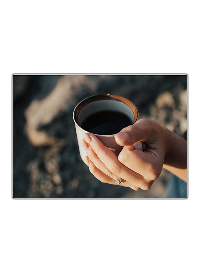 Fast Print Decorative Printed Tableau Painting Multicolour 29.7x21cm